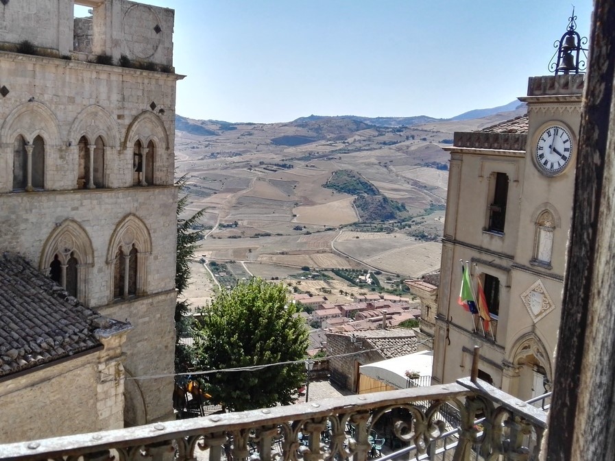 View from property in Gangi near Palermo